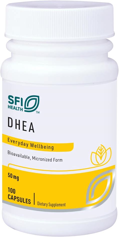 Life Extension Dhea 50 Mg 60 Capsules 2 Pack Health And Household