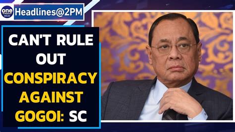 Sc Closes Inquiry Against Ex Chief Justice Ranjan Gogoi Oneindia News