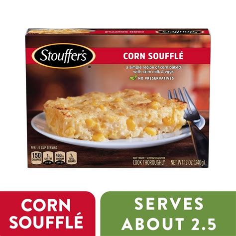 Stouffer S Corn Souffle Frozen Side Dish 12 Oz Instacart