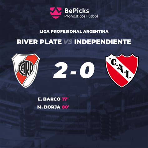 River Plate Vs Independiente Pronósticos Cuotas Previa Y Predicciones