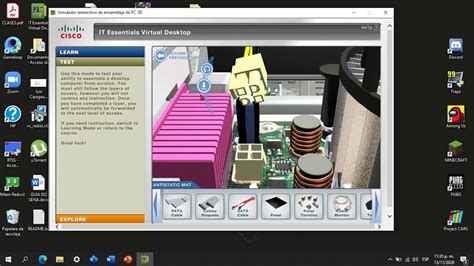 Ensamble De Un Computador Mediante El Simulador It Esentials Virtual