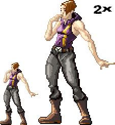 My First Attempt At Making A Sprite For A Character In My Short Story