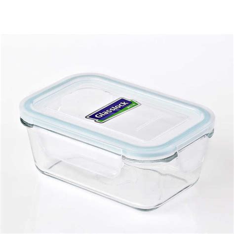 Glasslock Taper Airtight Break Resistant Storage Container Microwave Safe Rectangle 480 Ml Buy