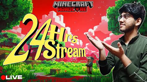FINALE 24 HOURS MINECRAFT HARDCORE MARATHON STREAM GAMERZZ ARYAN