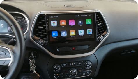 JEEP CHEROKEE NAJNOWSZY ANDROID CARPLAY NAWIGACJA RADIO MAPY