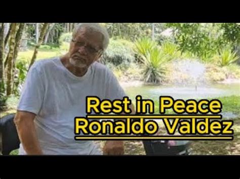 Ronaldo Valdez Pumanaw Na Restinpeace Pagpanawnironaldovaldez Paalam