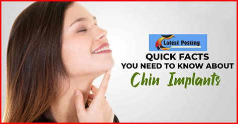 Considering Chin Implants Here S What You Need To Know