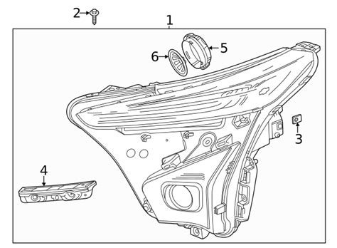 Buy Genuine Gm Auto Parts Headlamp Part Gm Parts Store