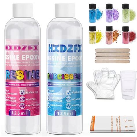 W821 HXDZFX ŻYWICA EPOKSYDOWA Z UTWARDZACZEM 250ML 12558971901