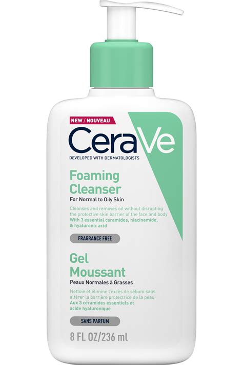 CeraVe Gel moussant visage peaux normales à mixtes Blissim