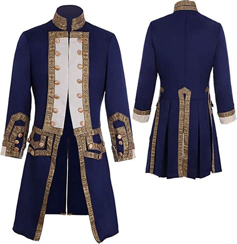 Amazon CosplayDiy Men S 18th Century Colonial Military Uniform