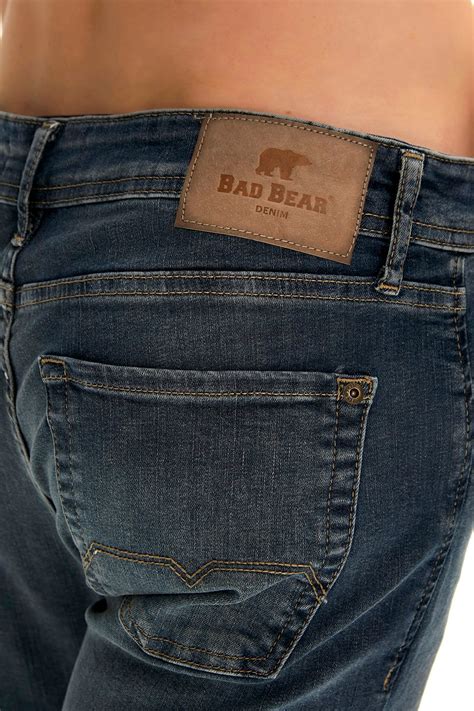 Franco Jeans Okyanus Mavi Erkek Denim Pantolon Bad Bear