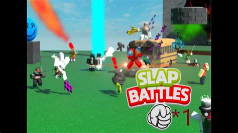 Mi Primer Video Roblox Slap Battles Youtube