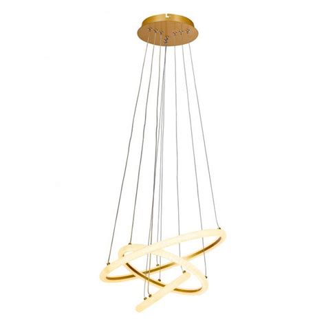 Pendente Space Orbital Triple 39W 3K 40CM Llum Bronzearte Degraus