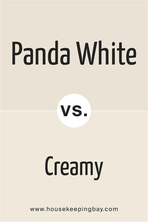 Panda White Sw Vs Sw Creamy By Sherwin Williams Paint Colors