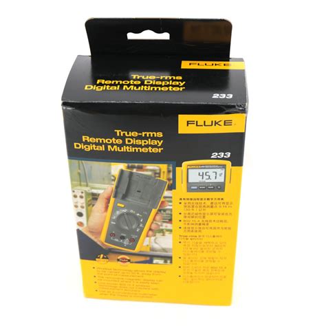 2021 100 Authentic Fluke 233 Wireless Remote Display True Rms Digital