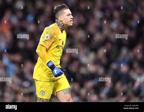 Manchester City goalkeeper Ederson Stock Photo - Alamy