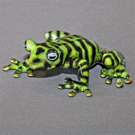 Newly Discovered tiger Frog Replica in BRONZE / - Etsy