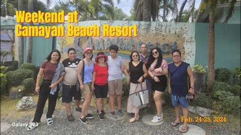 Camayan Beach Resort Fishfeeding Camayan Youtube