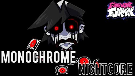 Monochrome Nightcore Friday Night Funkin Vs Gold Lost Silver