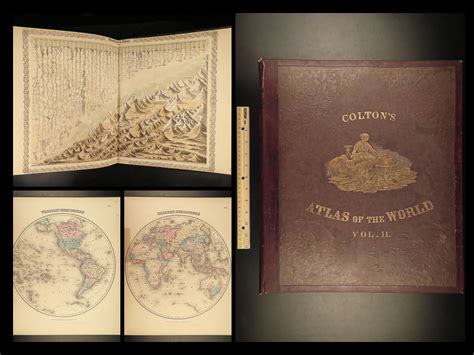 Colton S Atlas Of The World Illustrating Physical And Political