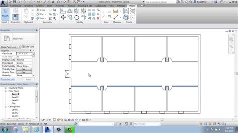 16 Autodesk Revit Modify Tool Offset Brooke Godfrey YouTube