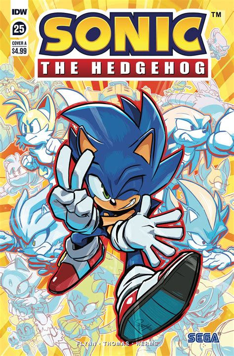 Idw Sonic The Hedgehog Issue 25 Idw Sonic Hub Fandom