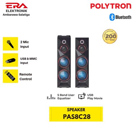 Jual Polytron Active Speaker Pas 8c28 8cf28 Original Shopee Indonesia