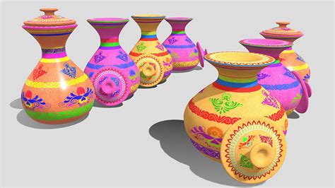 soil water pot design 3D model | CGTrader