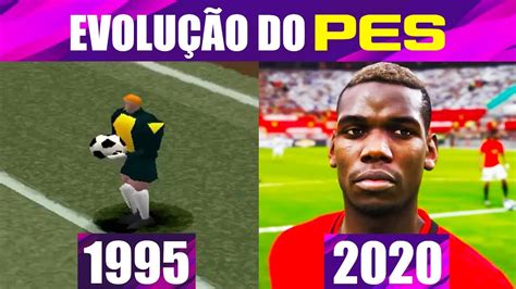 A IncrÍvel Evolução Do Pes 1995 2020 Pro Evolution Soccer Youtube