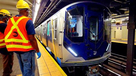 R211 Visits The A Line Clearance Testing At Euclid Avenue Express