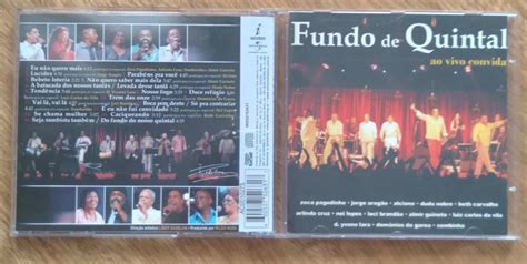 Cd Fundo De Quintal Ao Vivo Convida Zeca Pagodinho Leci Brandão E