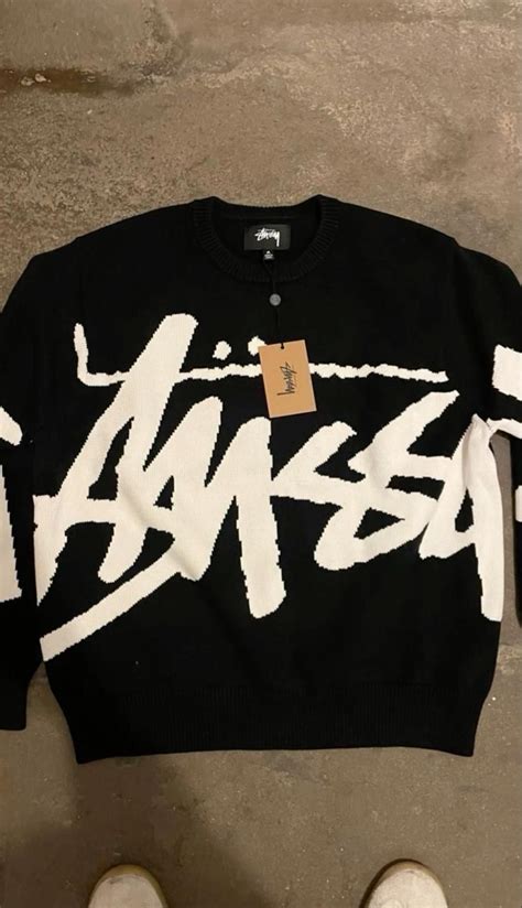 Stussy Sweater With Back Design Artofit