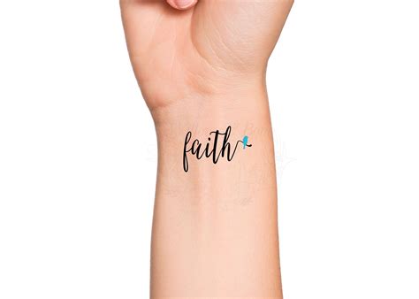 Faith Tattoos With Birds