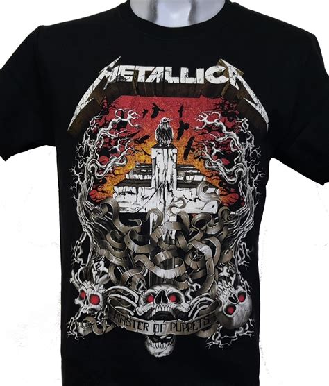 Metallica T Shirt Master Of Puppets Size S Roxxbkk