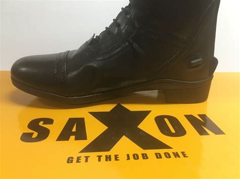 Syntovia Tall Field Boots Black New By Saxon Ebay