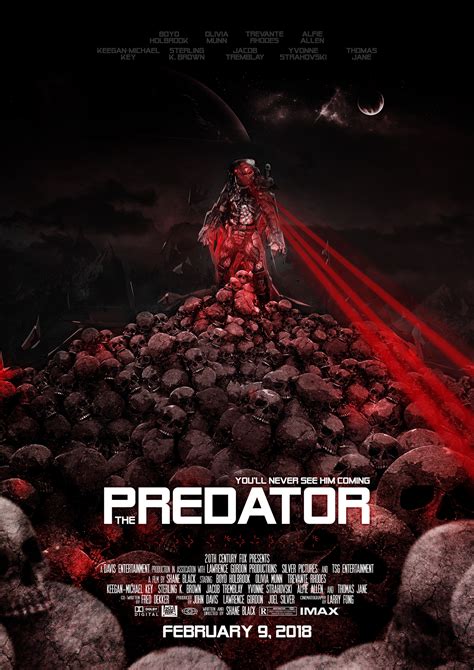 The Predator - 2018 Movie Poster. on Behance