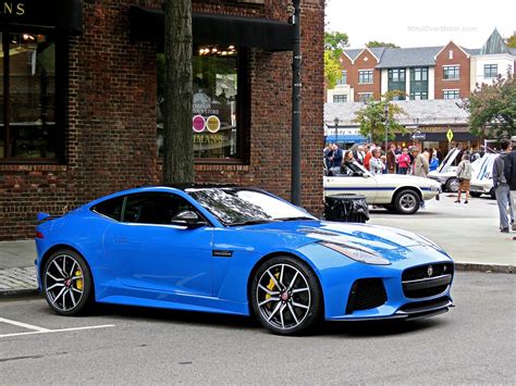 Jaguar F Type Svr In The Most Ultra Of Blues Mind Over Motor