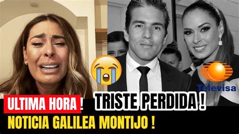 🔴triste Noticia Hace Unas Horas Tristeza Absoluta Galilea Montijo Lamentable Noticia Hoy