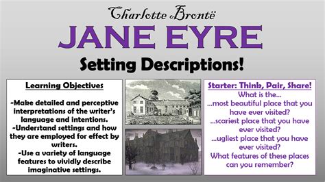 Jane Eyre - Setting Descriptions! | Teaching Resources