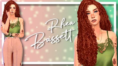 🌿🌿rhea Bassett The Sims 4 Create A Sim 13 Full Cc Links🌿🌿 Youtube