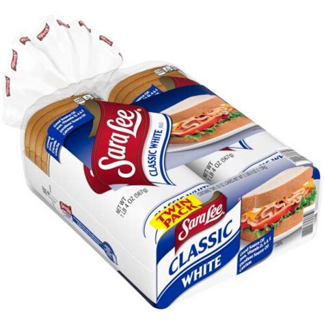 Sara Lee Classic White Bread 2 Ct 40 Oz Qfc