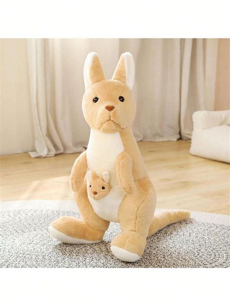 Cm Poup E Peluche Moelleuse Et Confortable De M Re Et B B Kangourou