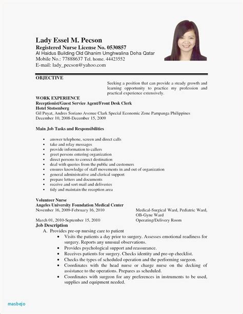 Standard Cv Format In Uae Type Of Resume And Sample Standard Cv Format In Uae You Must Choose