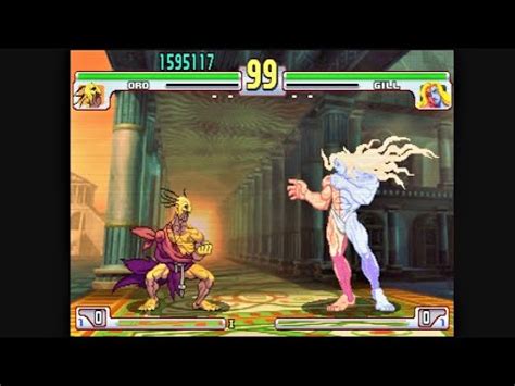 Oro Vs Final Boss Gill Hardest AI Ending Street Fighter III 3rd