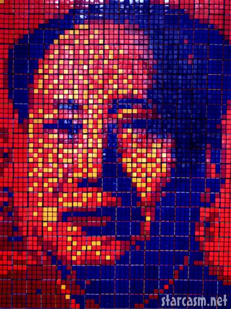 PHOTOS Portraits And Art Masterpieces Made Completely Out Of Rubik S