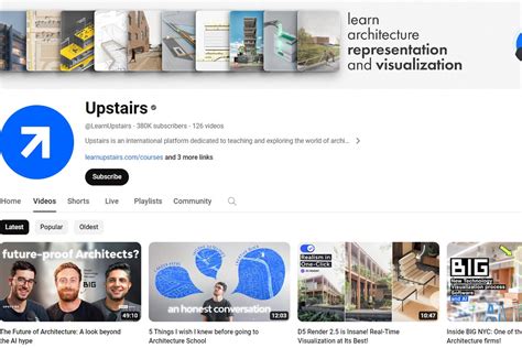 Top 15 Youtube Channels Every Architecture Student Should Follow