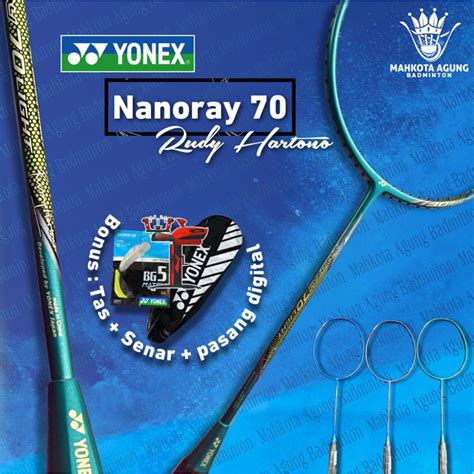 Jual Raket Badminton Yonex Nanoray Arcsaber Light Rudy Hartono