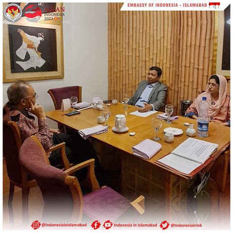 Indonesian Embassy In Islamabad On Twitter Ambassador Adam Met With