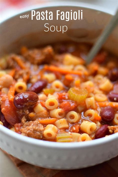 Olive Garden S Pasta Fagioli A Copycat Recipe Kid Friendly Things